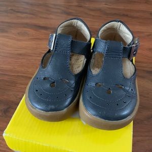 Old Soles Royal Shoe Navy T strap Size 22